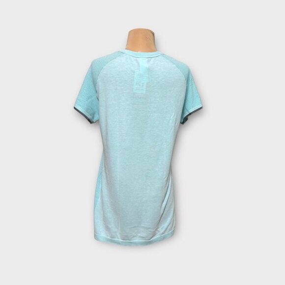 NWT Kari Traa Eva Wool Blend Tee L XL Mint Teal NEW Activewear Workout Training - Picture 7 of 7